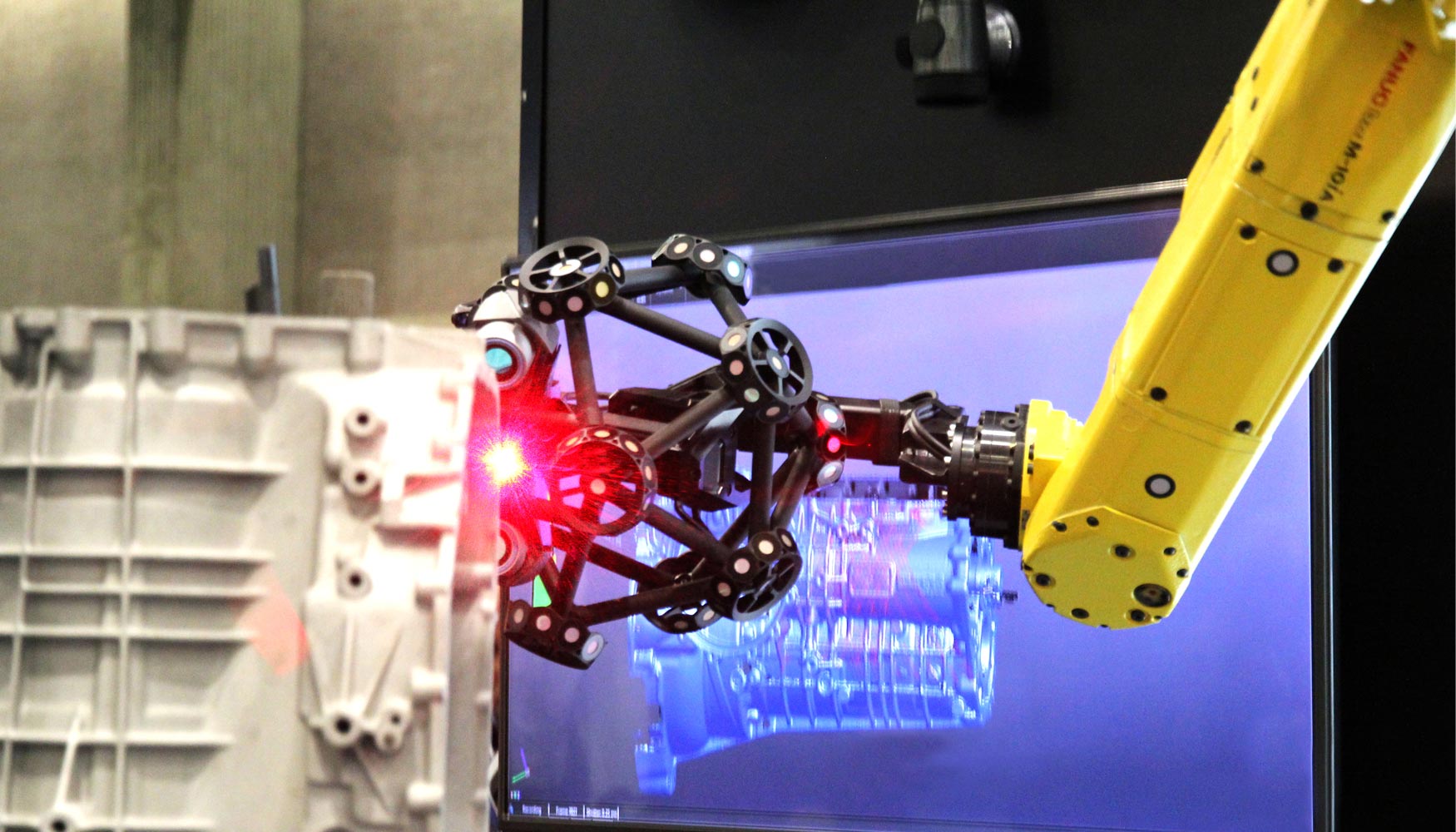 El nuevo escner 3D montado en robot completamente rediseado acelera el control de calidad dimensional sin contacto en entornos de fabricacin y...