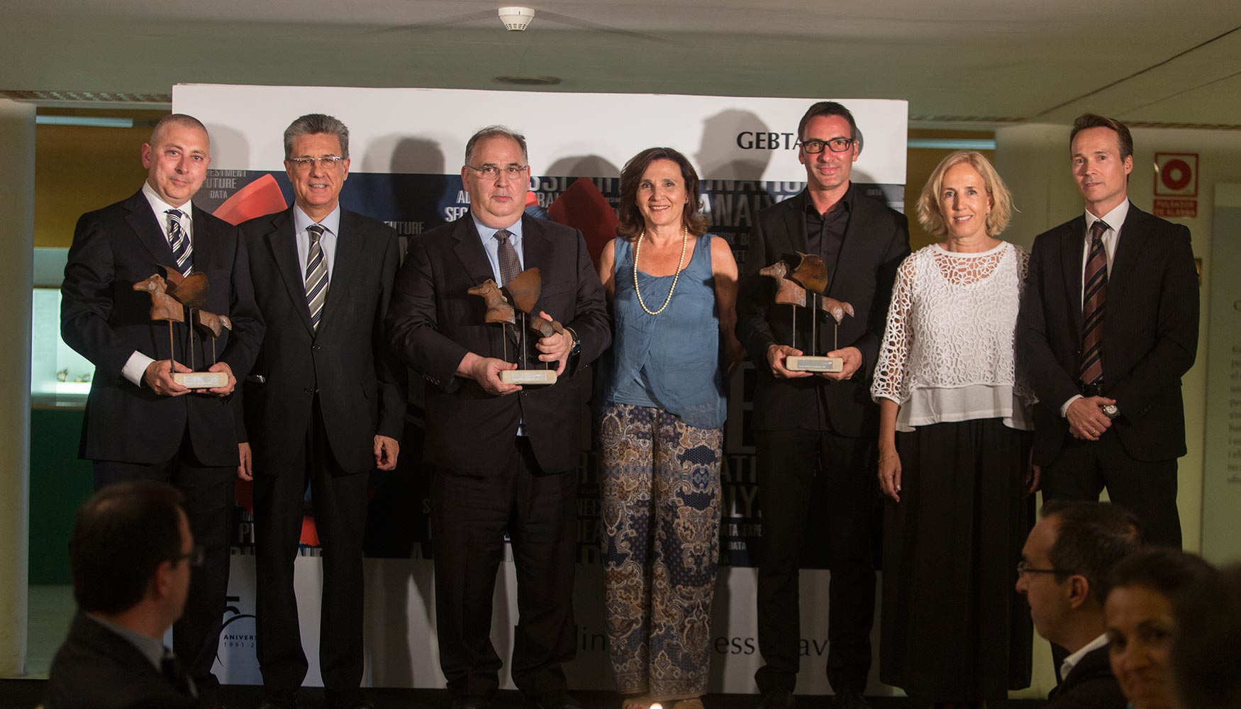Foto de grupo de los Premios GEBTA 2016
