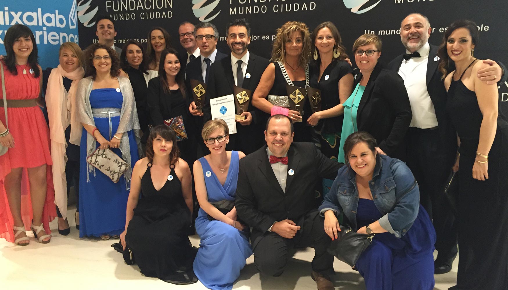 Galardonados en los premios Empresa Social 2016