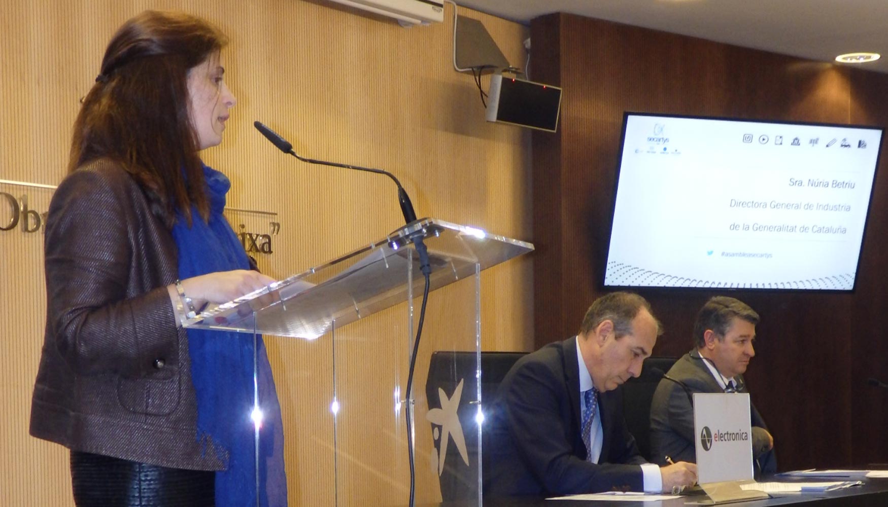Nria Betriu, directora general de Industria de la Generalitat de Catalunya