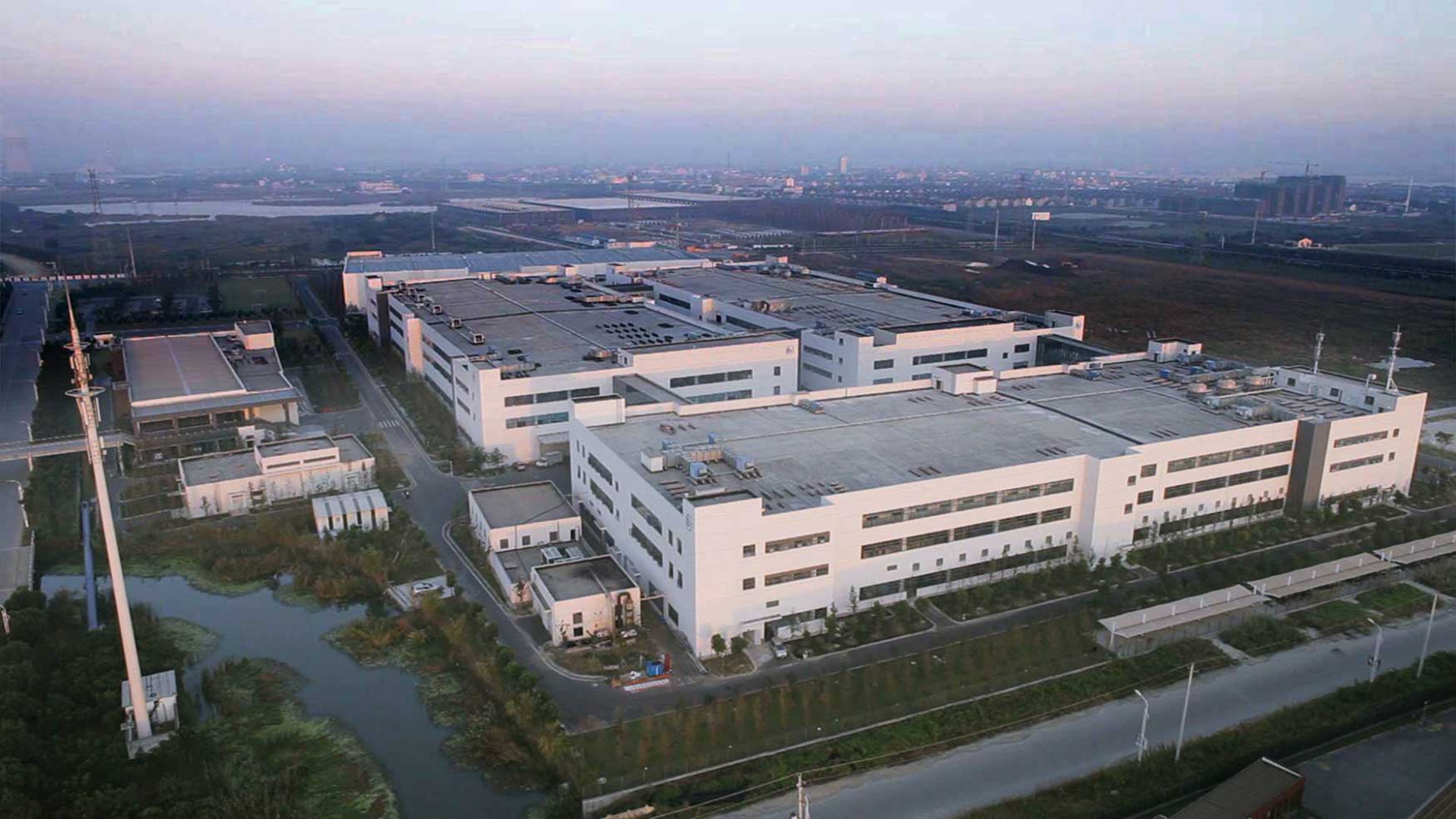 Vista general de la fbrica de Opple Lighting en Wujiang, la ms grande del sector en China