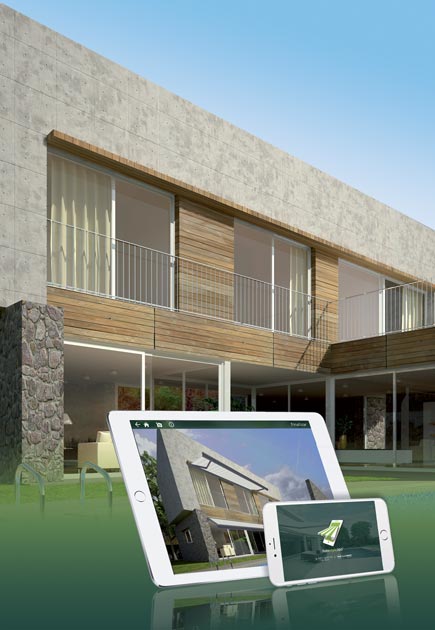 La aplicacin simula de manera realista cmo quedara la instalacin de un toldo en una fachada, ventana o terraza...