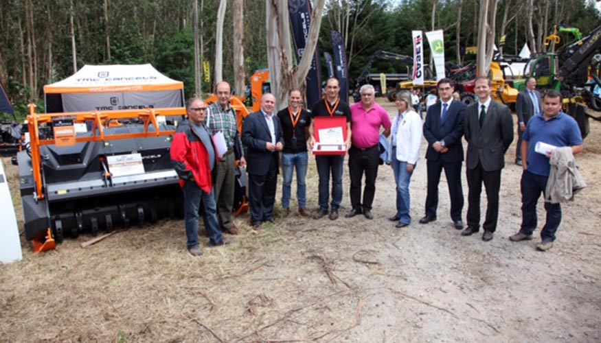 Primer premio del Concurso de Innovacin tecnolgica Galiforest 2014