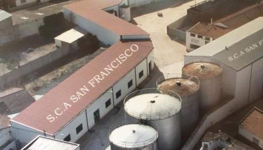 Instalaciones de la cooperativa San Francisco, de Arroyo del Ojanco