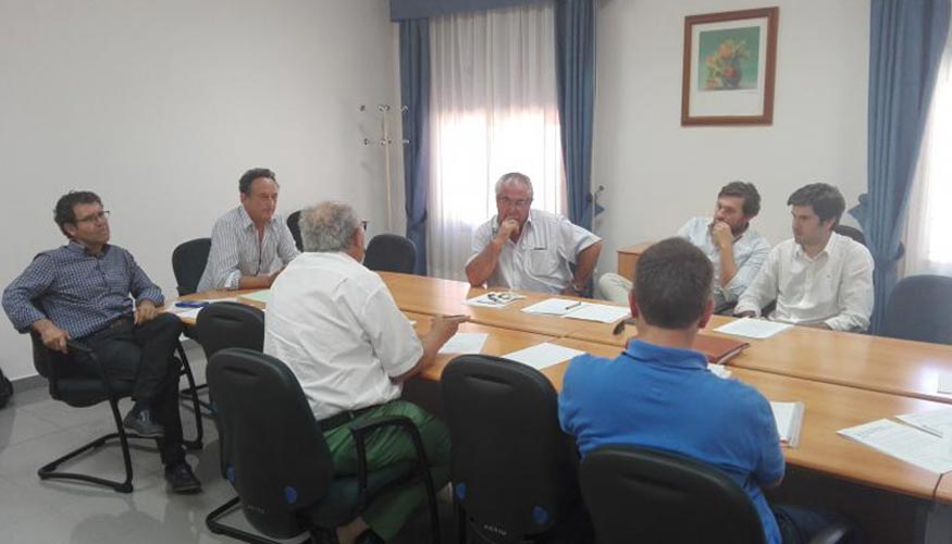La sectorial de Frutos Secos reunida en Tomelloso el pasado 21 de junio