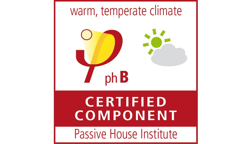 'Componente certificado' de Passive House Institute