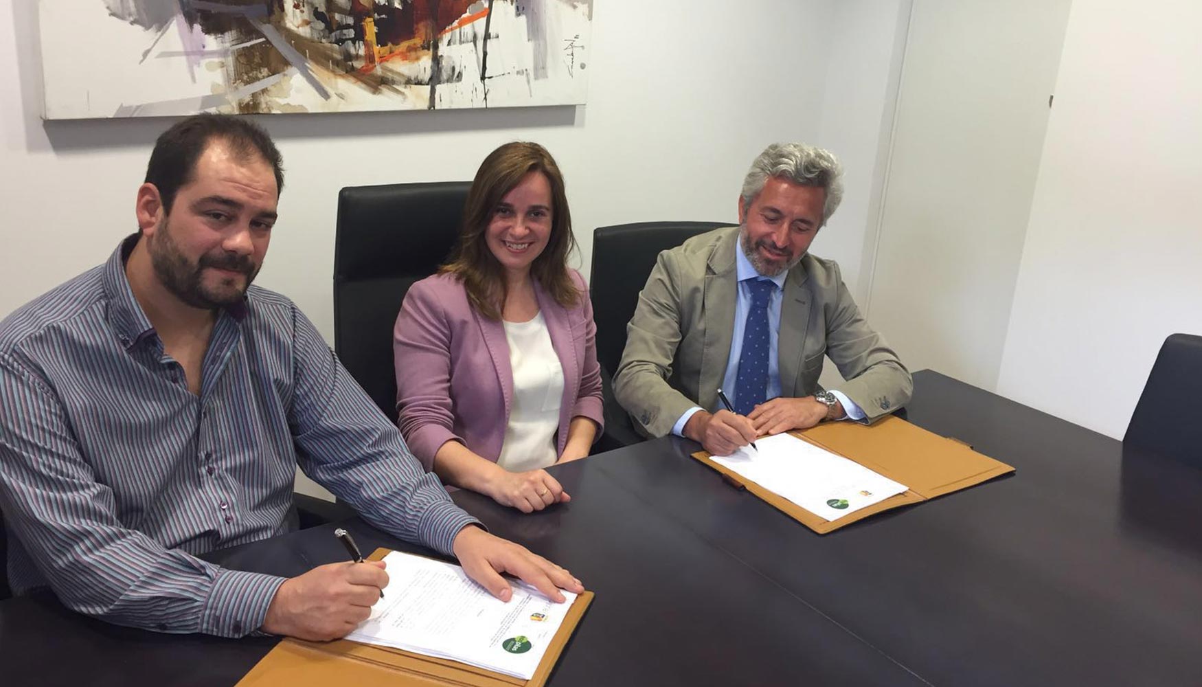 Firma del acuerdo de colaboracin