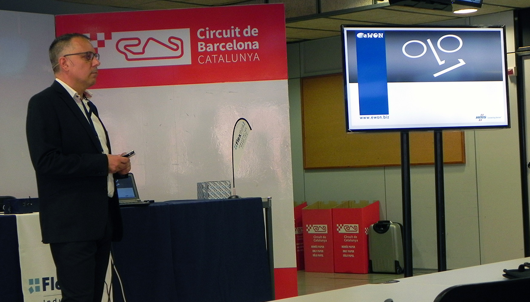 Xavier Cerdea, durante su conferencia IoT Industrial: la visin eWON