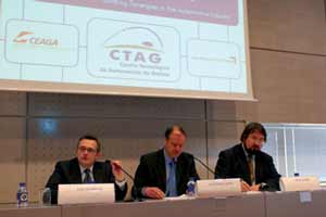 Momento del encuentro Automotive Regions en CTAG