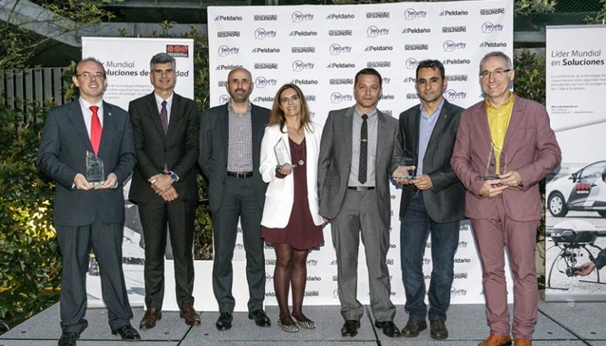 Ganadores y finalistas de los IV Premios Security Forum