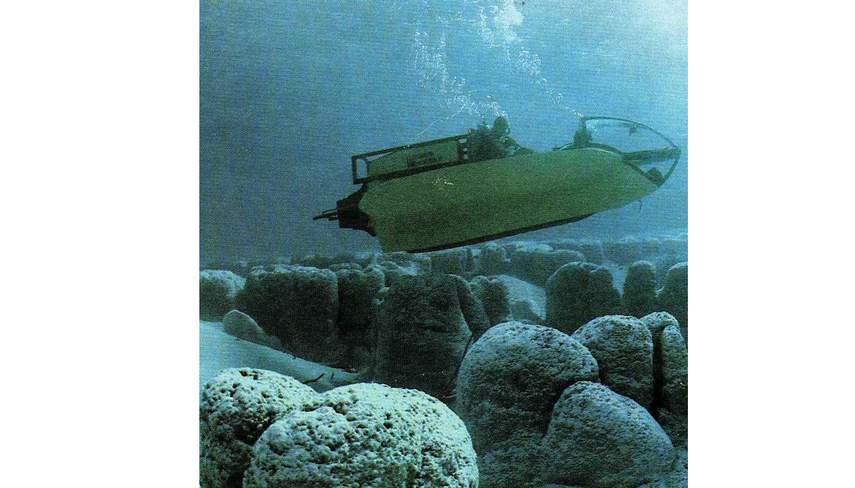 El nivel del mar ha subido, en la foto restos de un poblado antiguo