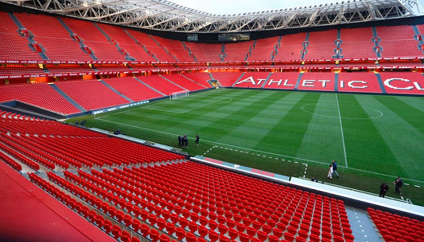 El nuevo estadio San Mams, en Bilbao