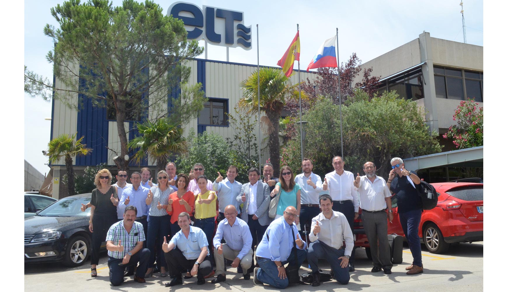 Equipo nacional de agentes comerciales de ELT