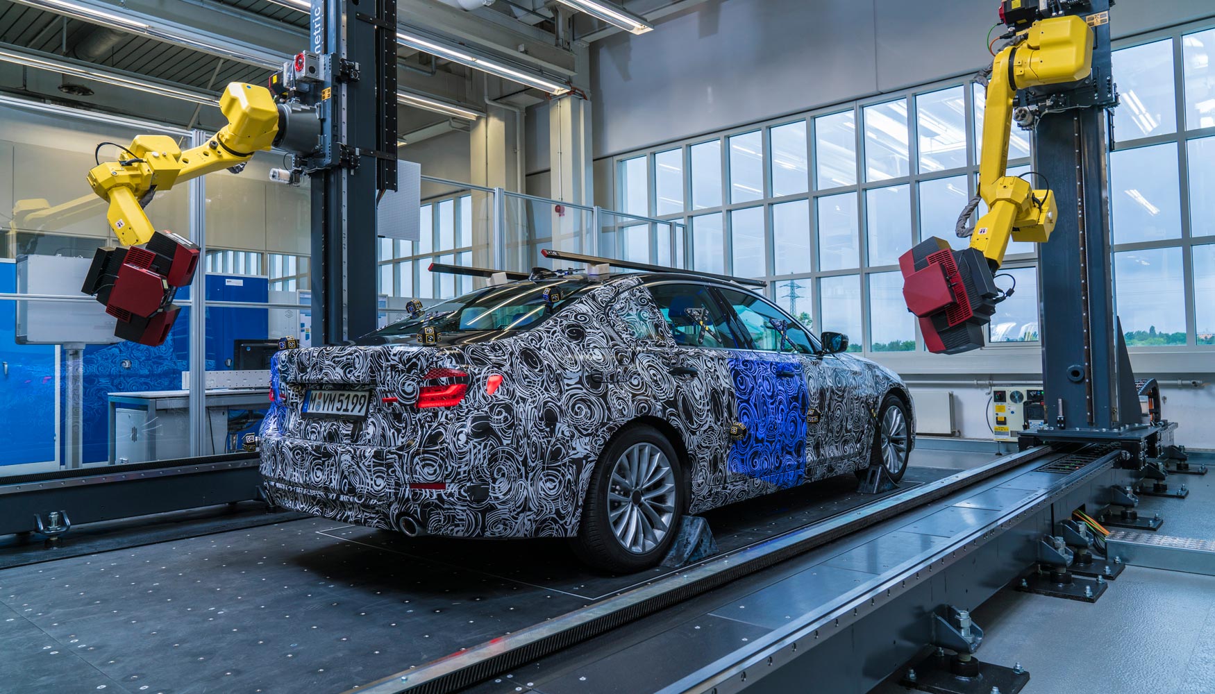 BMW Group est explorando actualmente el uso de la medicin ptica automatizada en sus fbricas de automviles