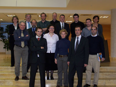 Representantes de Tecnalia � Automoci�n junto con otros asistentes a la reuni�n Ecodism