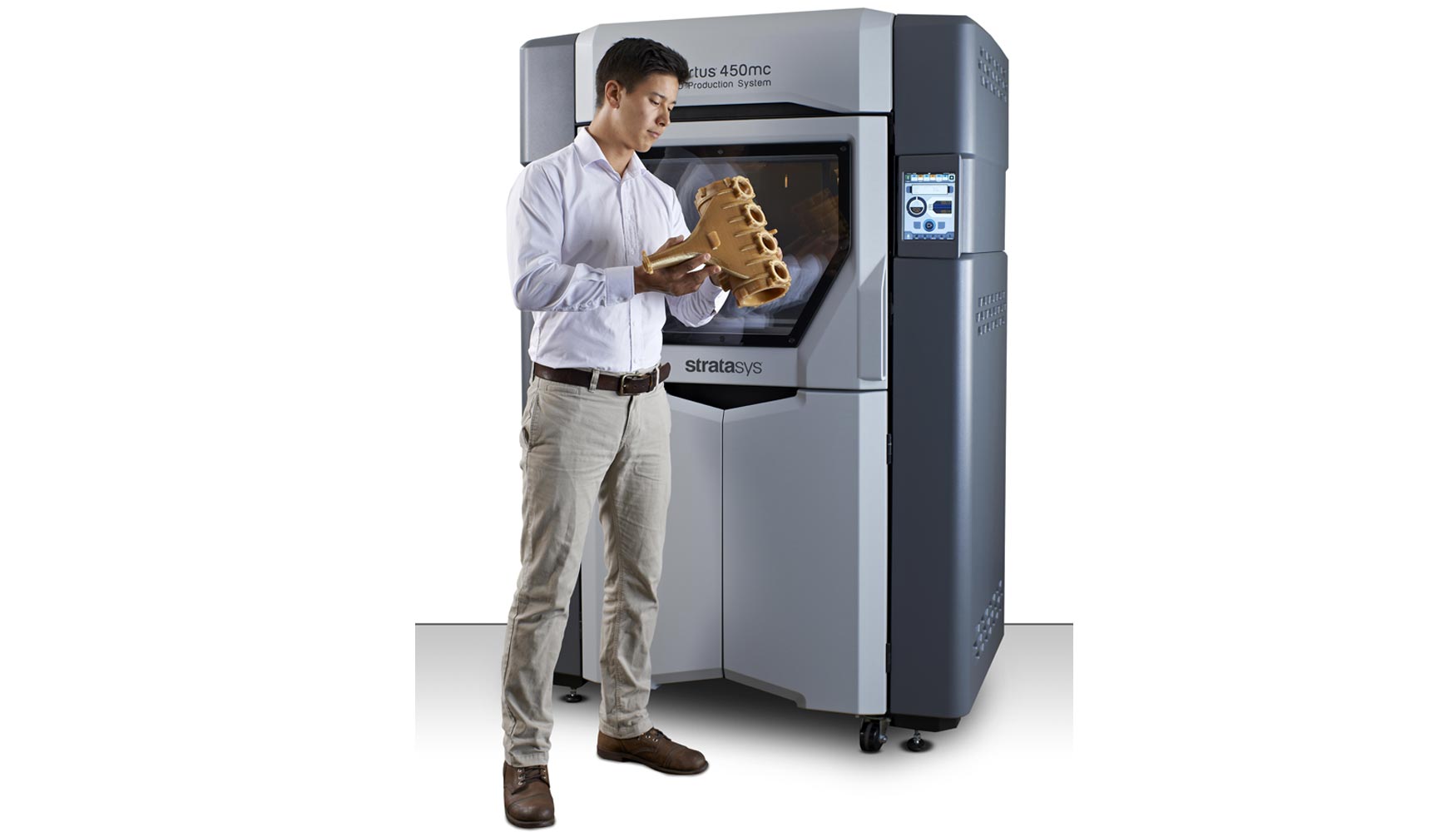 La impresora 3D Fortus 450mc de Stratasys es la solucin ideal para las aplicaciones de fabricacin ms exigentes...