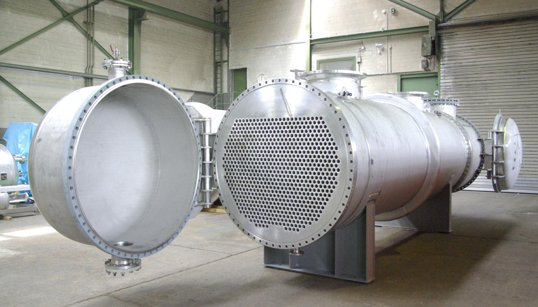 Los centros de mecanizado horizontal se utilizan con frecuencia en la produccin de intercambiadores de calor industriales...
