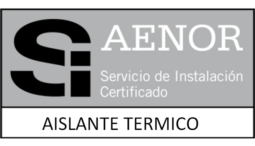 Certificacin de Aenor de Servicio de Instalacin Certificado para aislamiento trmico de poliestireno extruido