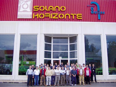 Participantes del curso de formacin de Solano Horizonte