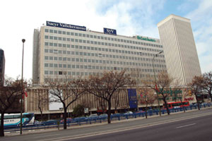 Sede social del grupo Sacyr Vallehermoso, en Madrid