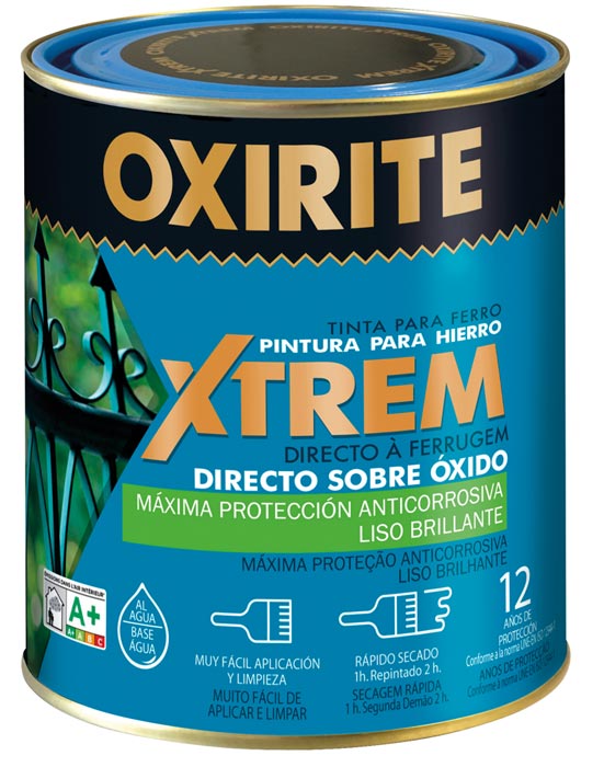 Oxirite Xtrem est disponible en 2 tamaos: 750 ml y 2,5 l