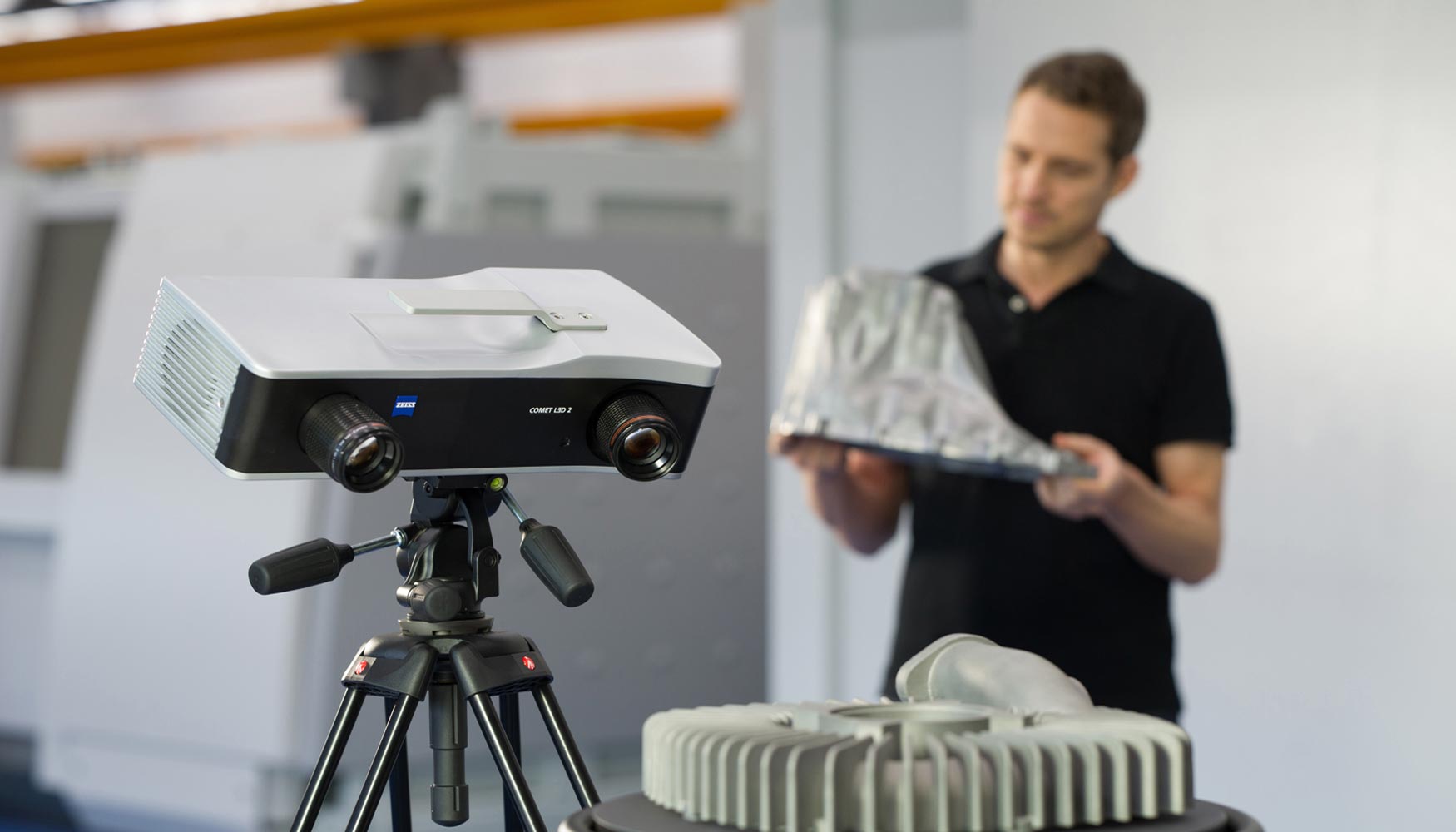 Zeiss Comet es el primer equipo porttil de Zeiss en el segmento de la digitalizacin ptica en 3D