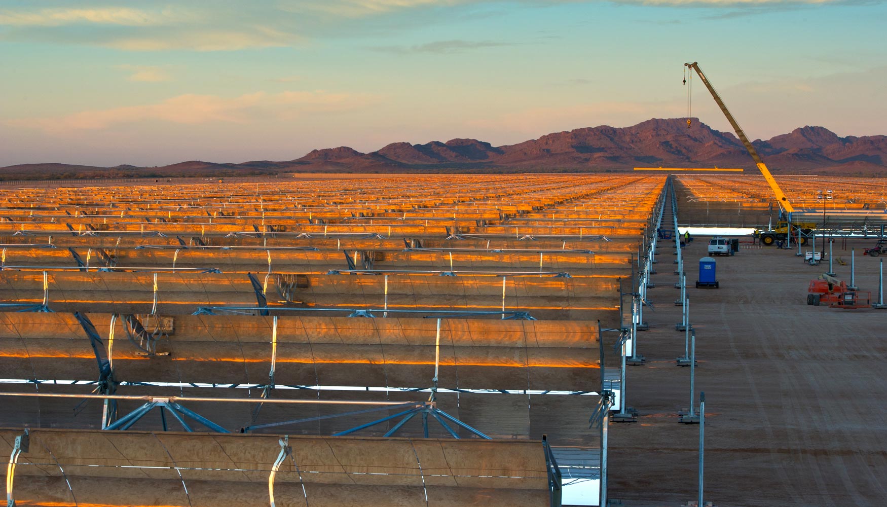 Planta Solar Xina Solar One de Pofadder, Sudfrica