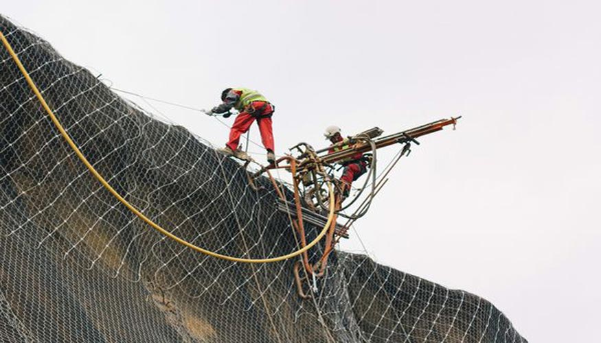 Trabajos en trincheras