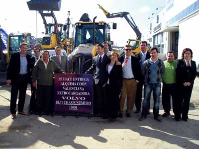 Entrega de la mquina a Alquima Cooperativa Valenciana