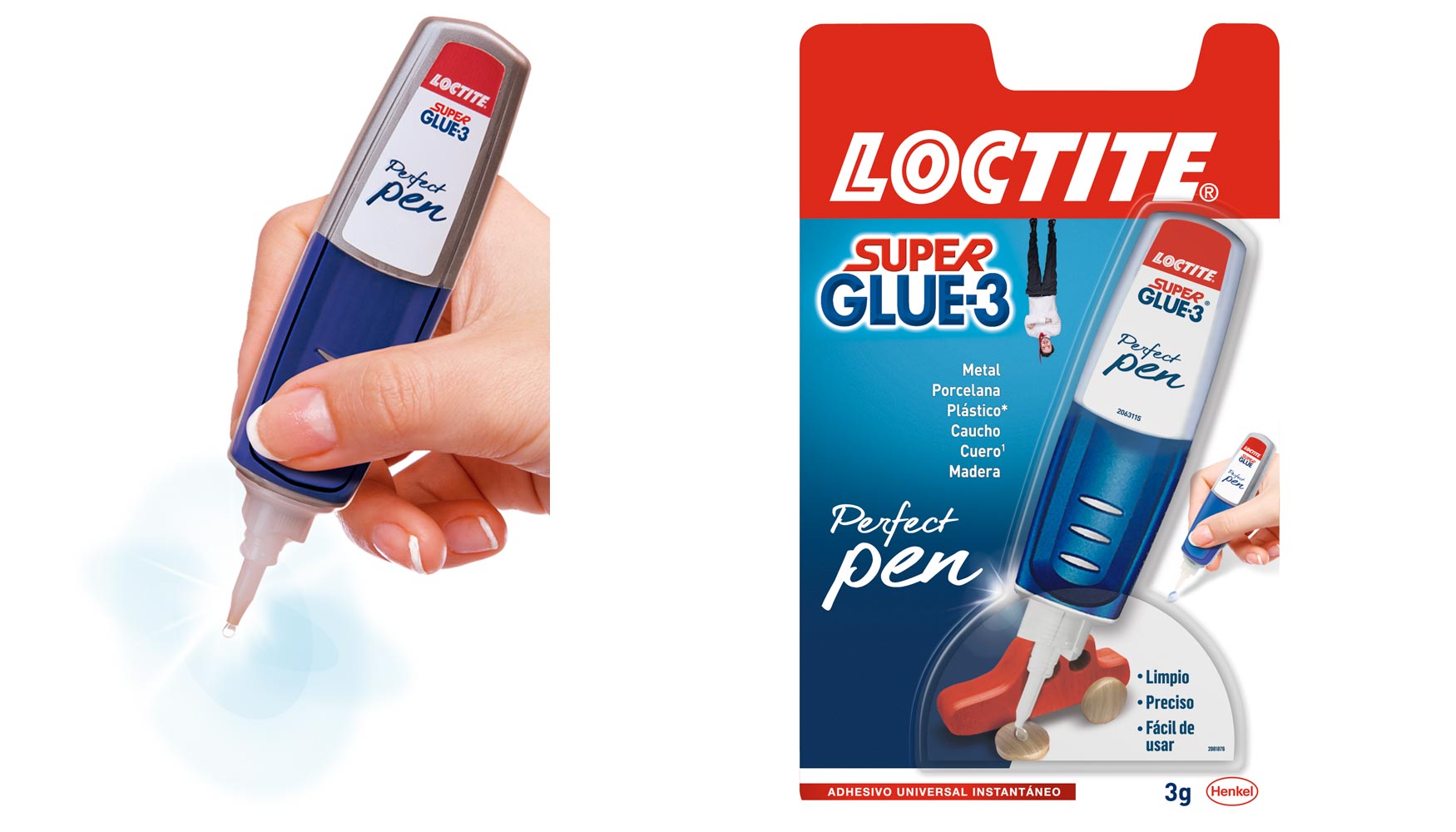 Loctite Super Glue-3 Perfect Pen, tan fácil como escribir - Ferretería