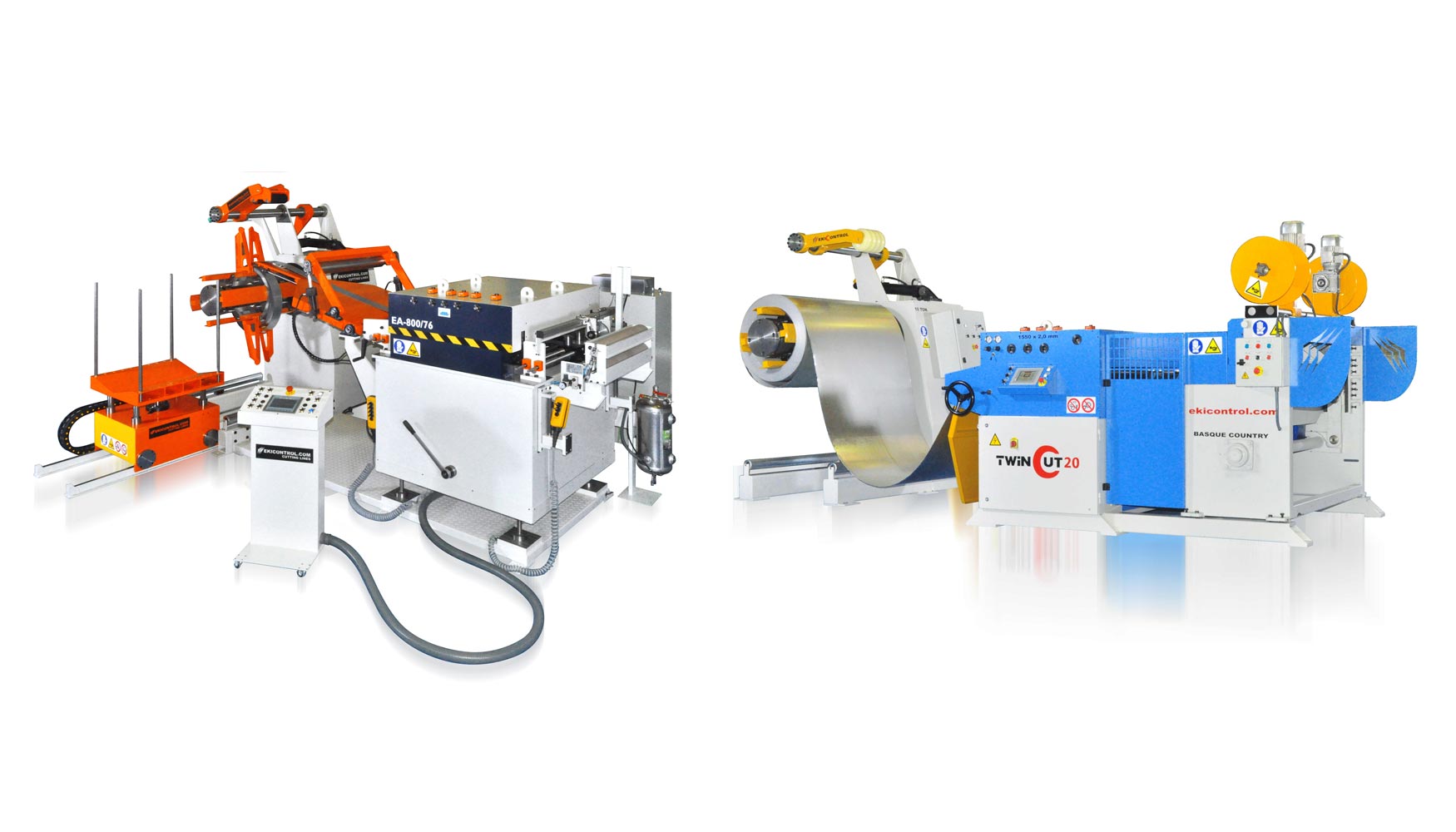 Ekicontrol muestra en EuroBLECH la nueva gama de mquinas para alimentacin a prensa y la lnea de corte longitudinal y transversal...