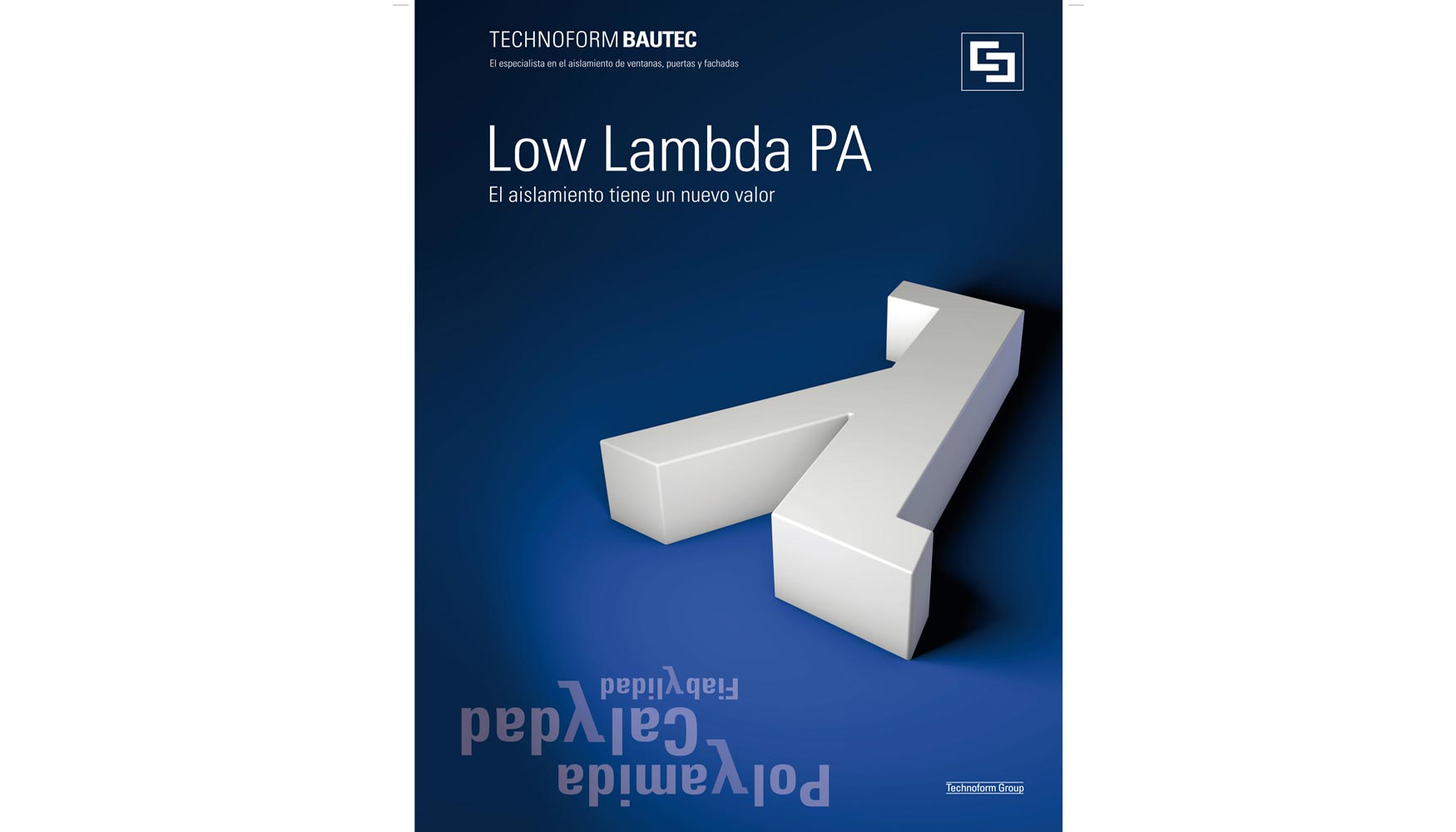 Technoform presenta su nueva poliamida Low-Lambda