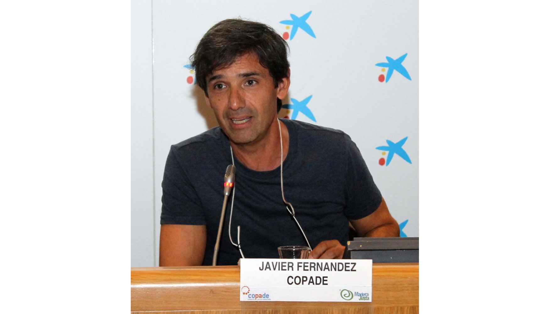 Javier Fernndez, fundador y director general de la Fundacin Copade