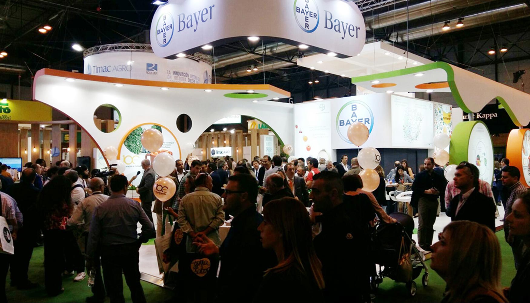 Stand de Bayer en Fruit Attraction 2016