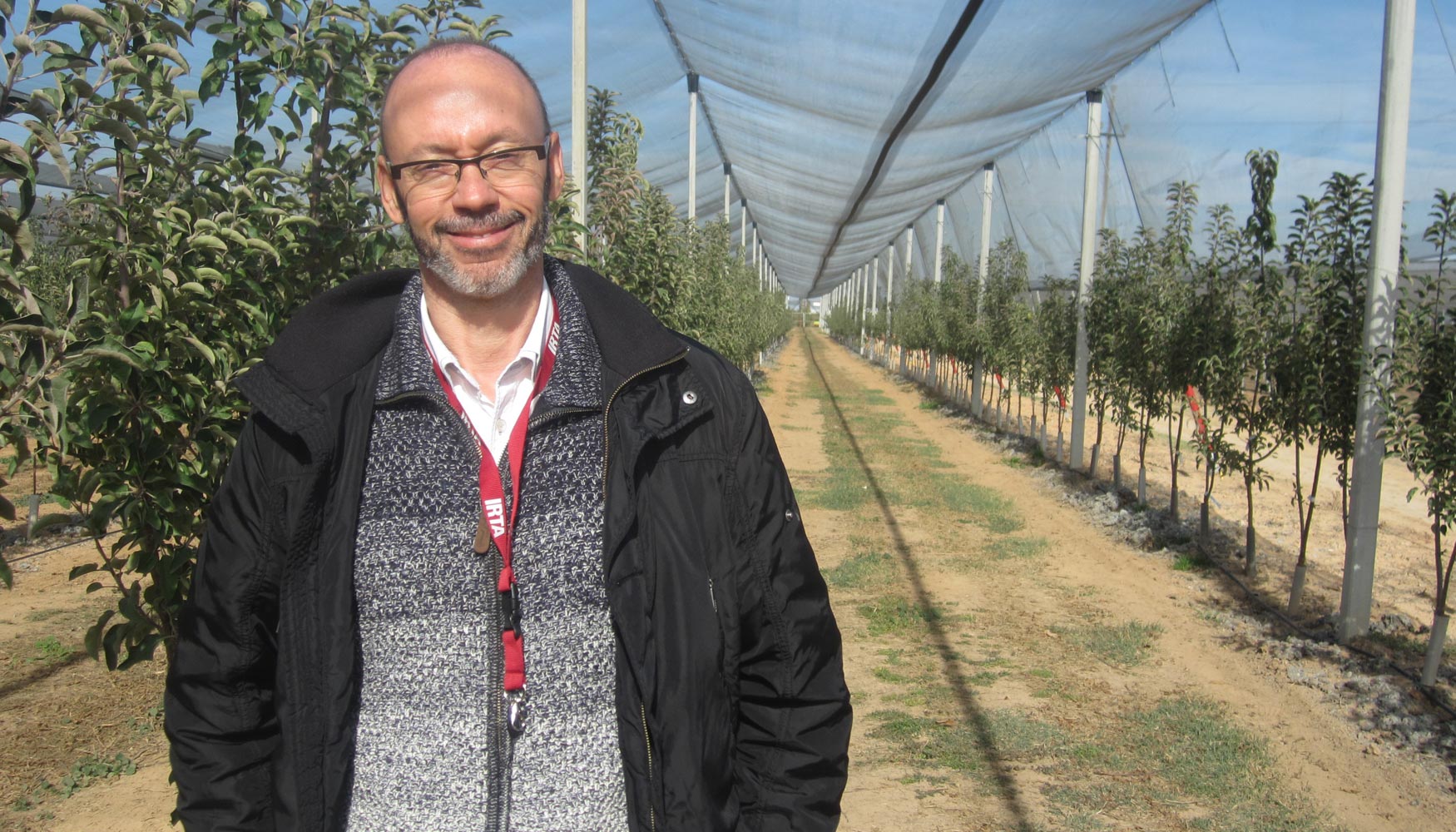 Luis Asn, investigador del Instituto de Investigacin y Tecnologa Agroalimentarias (IRTA)