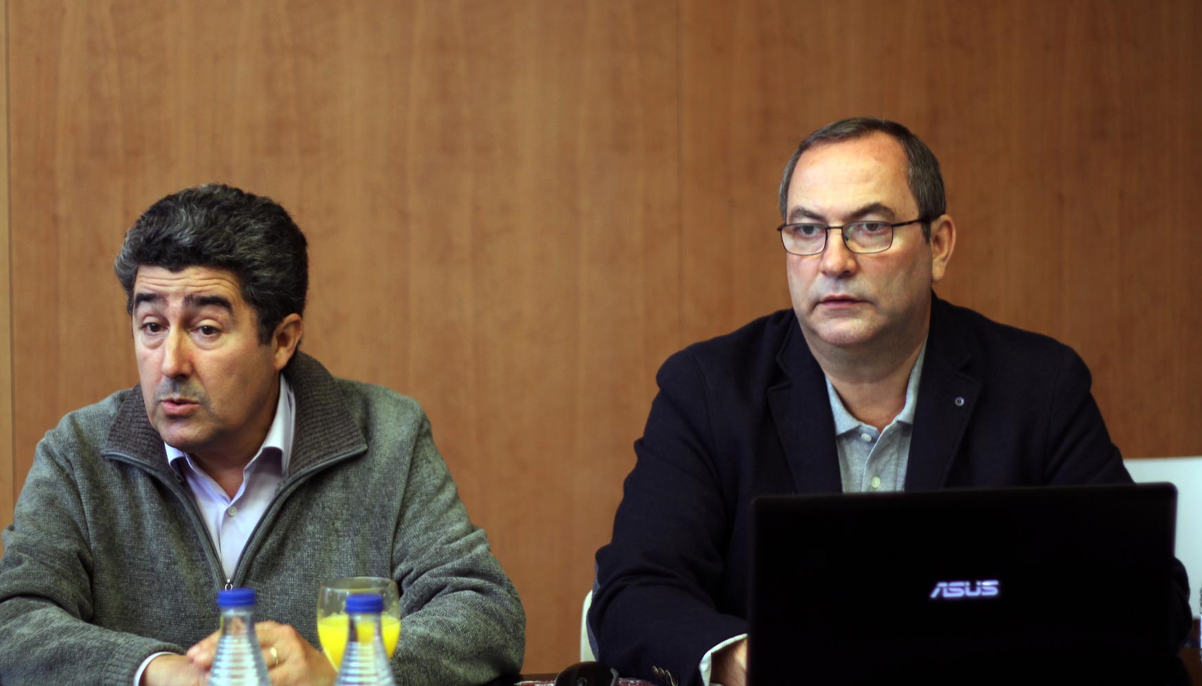 Albert Cuch e Ignacio de la Puerta, autores del informe