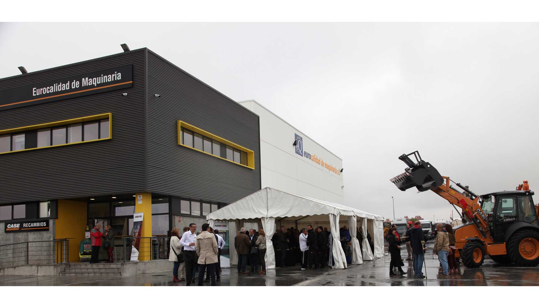 Acto de inauguracin de las nuevas instalaciones de Eurocalidad de Maquinaria en Viclvaro