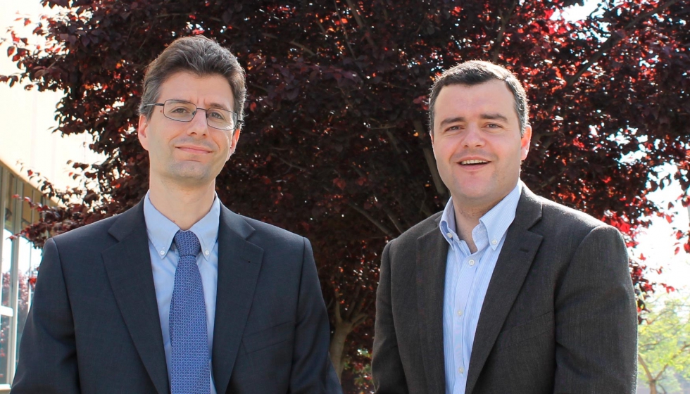 Rafael Bru (doctor en ingeniera) y Jordi Carrera (CEO), fundadores de STAT-Diagnostica