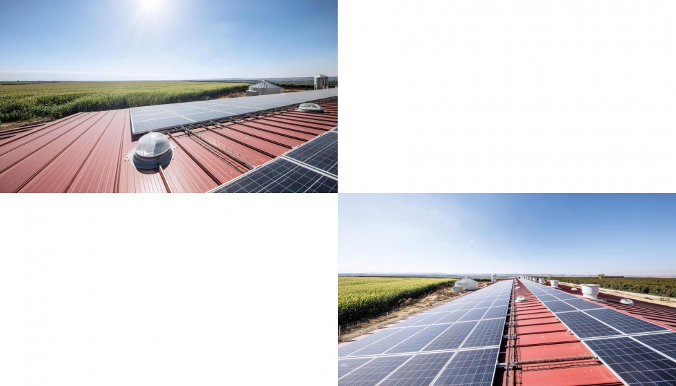 Detalles de la instalacin fotovoltaica