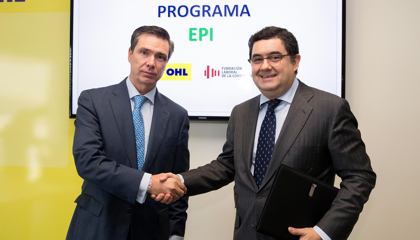 Alfonso Gordon (izquierda) y Enrique Corral