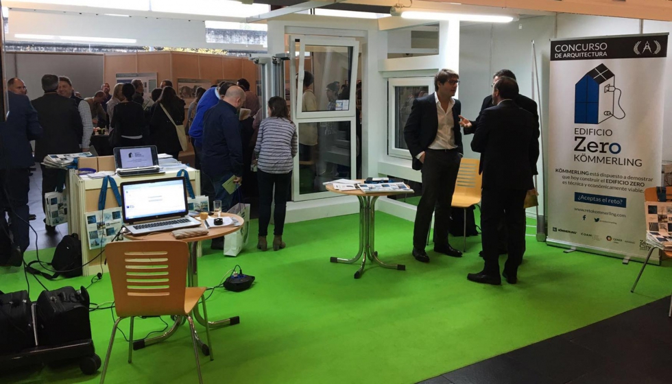 Stand de Kmmerling en la Conferencia Espaola Passivhaus