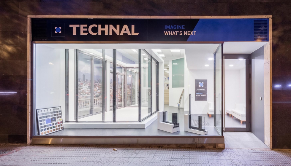 El nuevo espacio expositor `showroomde Technal en Madrid. Foto: Miguel de Guzmn
