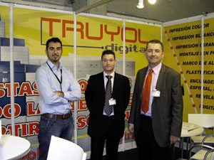 De izquierda a derecha: Pedro Mrquez, Luis Vicente Serrano y Joaquin Truyol, gerente
