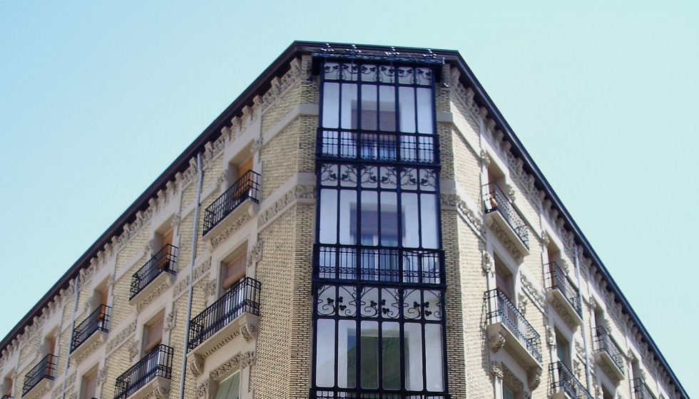 Edificio modernista de Zaragoza