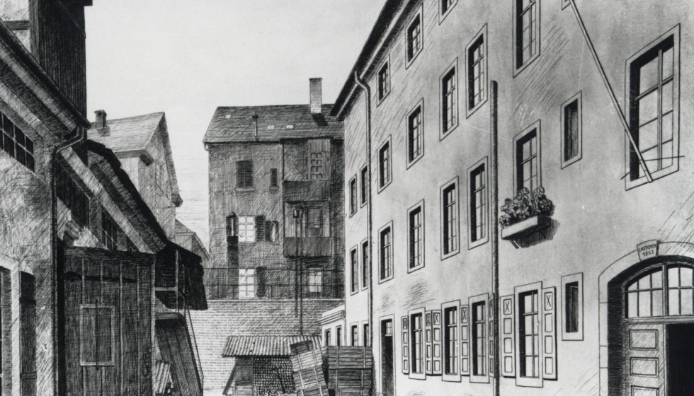 El primer taller de Bosch en Stuttgart (1886)