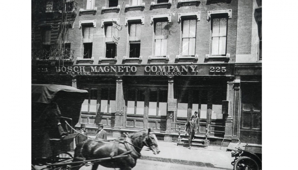Bosch Magneto Company en New York (1906)