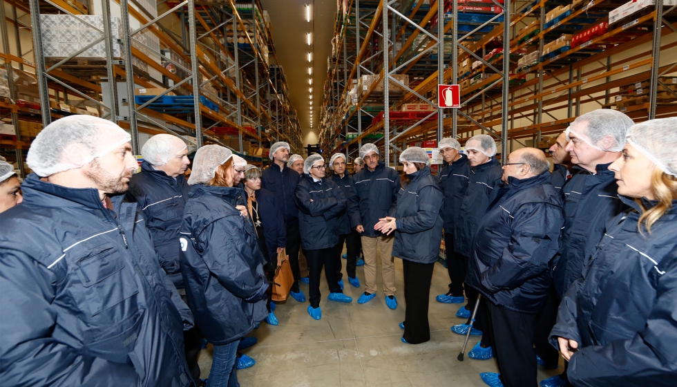 Zona de almacenamiento de crnicos de la nueva planta