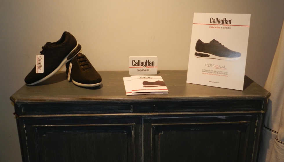 El innovador calzado de Callaghan con suelas fabricadas en 3D