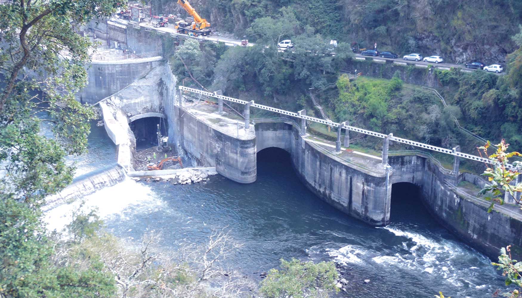 Vista de descargas a travs de los canales de restitucin