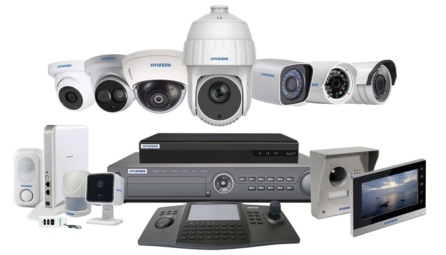 Nueva gama de sistemas de CCTV y de alarma Hyunday Next Gen